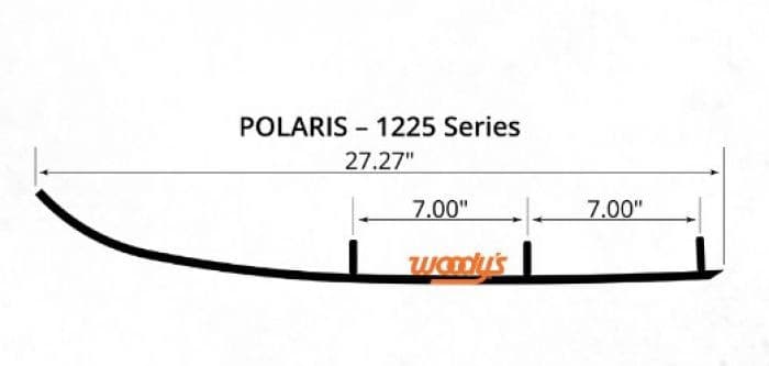 4" ACE CARBIDE RUNNERS POLARIS 1225