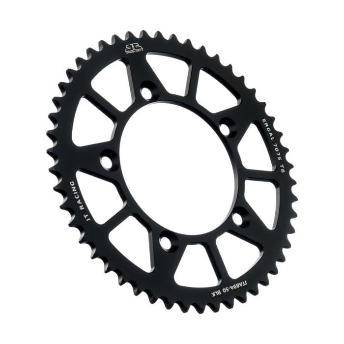 REAR ALLOY SPROCKET BLACK 50-TOOTH