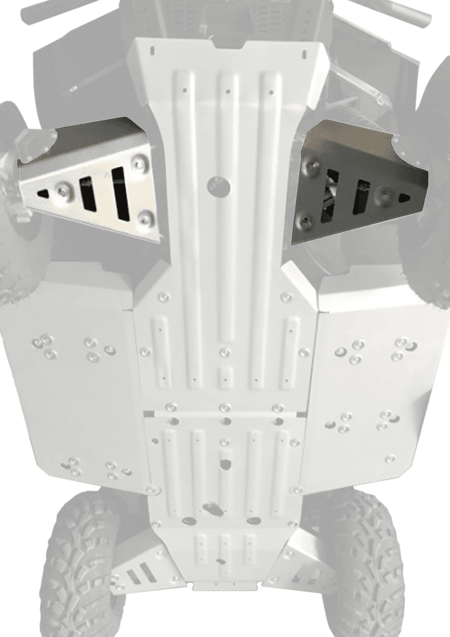 ALLOY FRONT A ARM GUARDS POL
