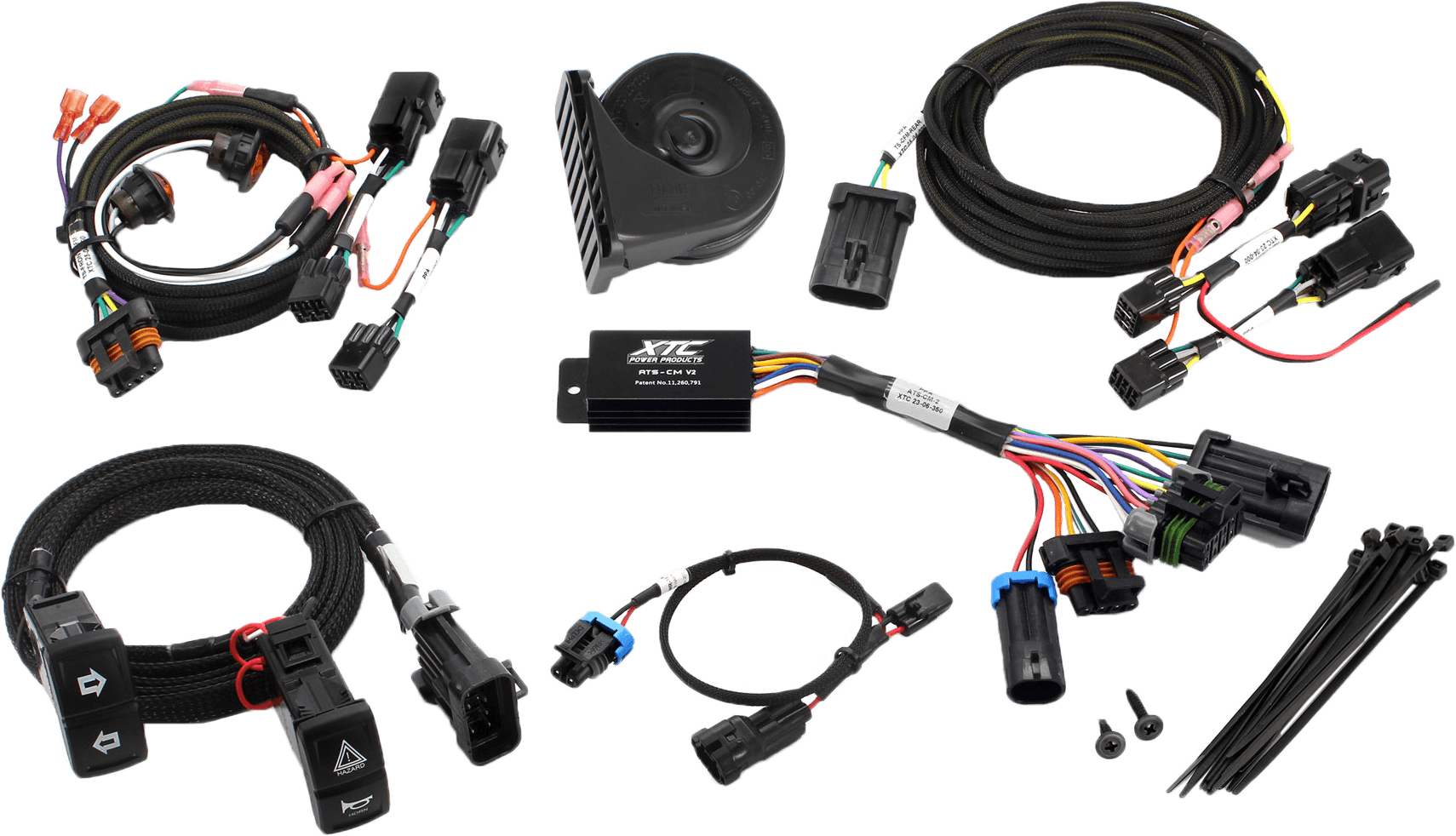 XTC Power Products Self Canceling T/S Kit W/Horn