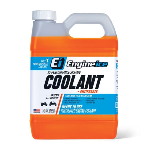 ENGINE ICE HI-PERFORMANCE SXS/ATV COOLANT + ANTIFREEZE 1/2 GAL