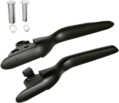HardDrive Lsr Lever Set Black Softail 18-24