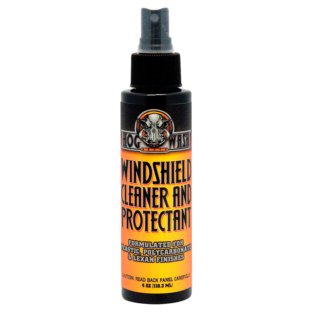 Hog Wash Windshield Cleaner And Protectant 4OZ