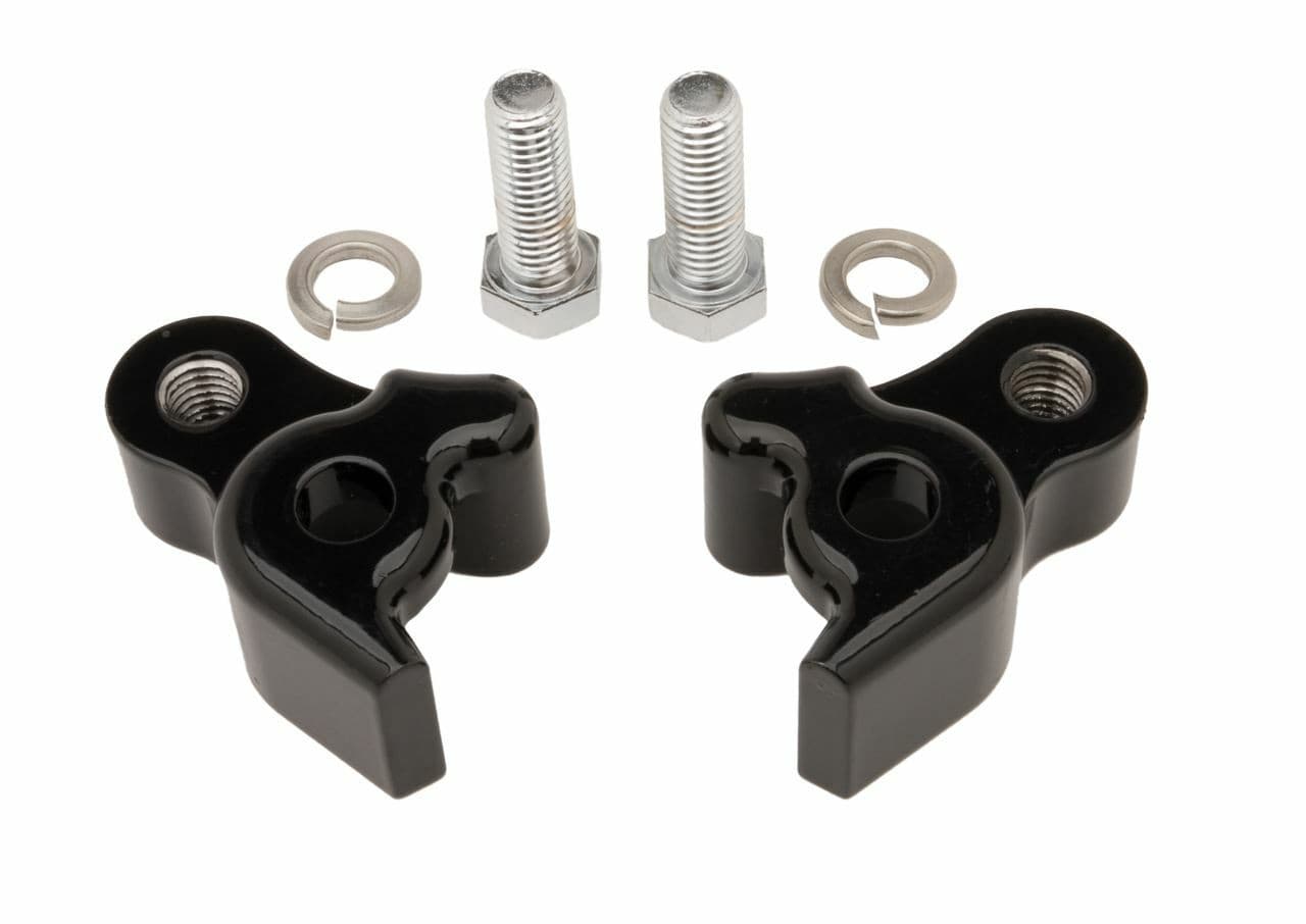 Burly Brand Rear Lowering Blocks Black Flt 97-01