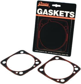 James Gaskets Gasket Cylinder Base Frnt/Rr 3 5/8" Metal W/Bead 2PK 16777-94-S