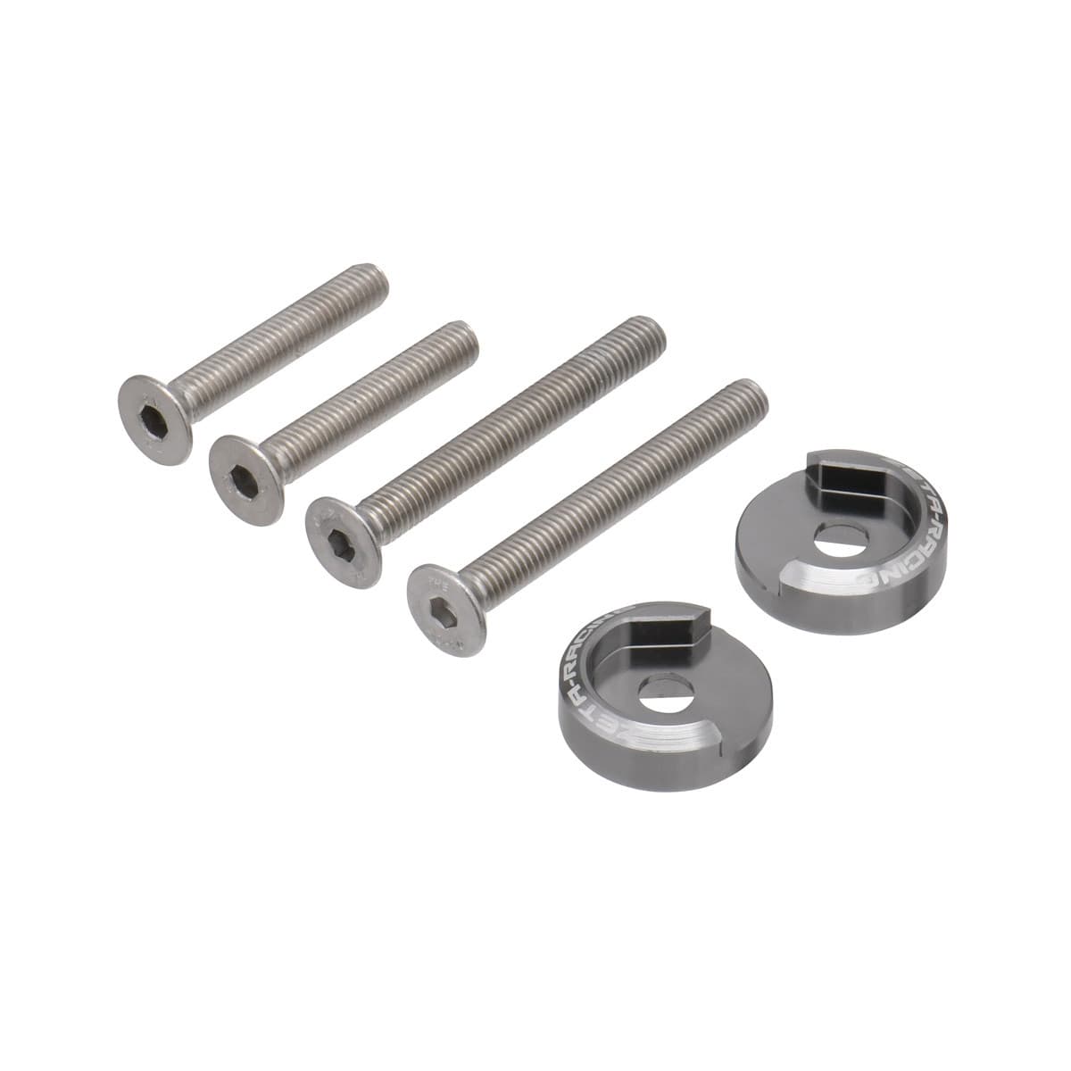 Zeta Armor Handguard Bar End Plugs Ti-Color