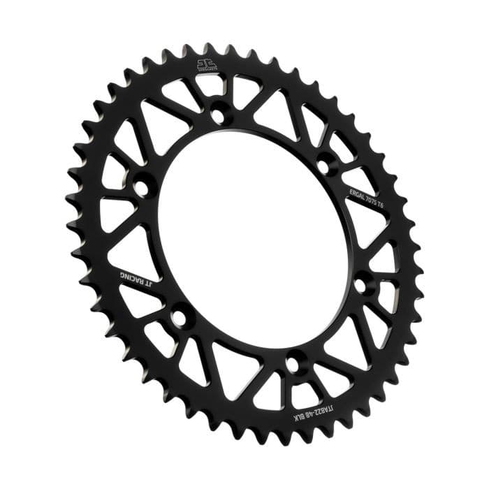 REAR ALLOY SPROCKET BLACK 48-TOOTH