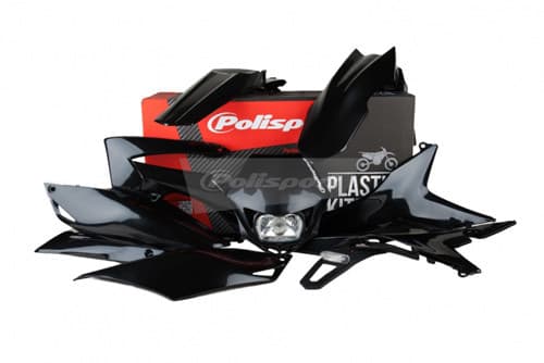 POLISPORT COMPLETE KIT / CRF450R OEM COLOR NEW, BLACK