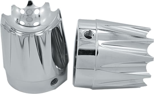 Avon Axle Nut Cover Excalibur Chrome 1"