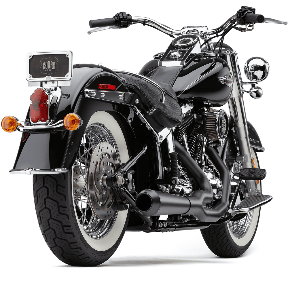Cobra El Diablo 2-1 Black Softail 86-06