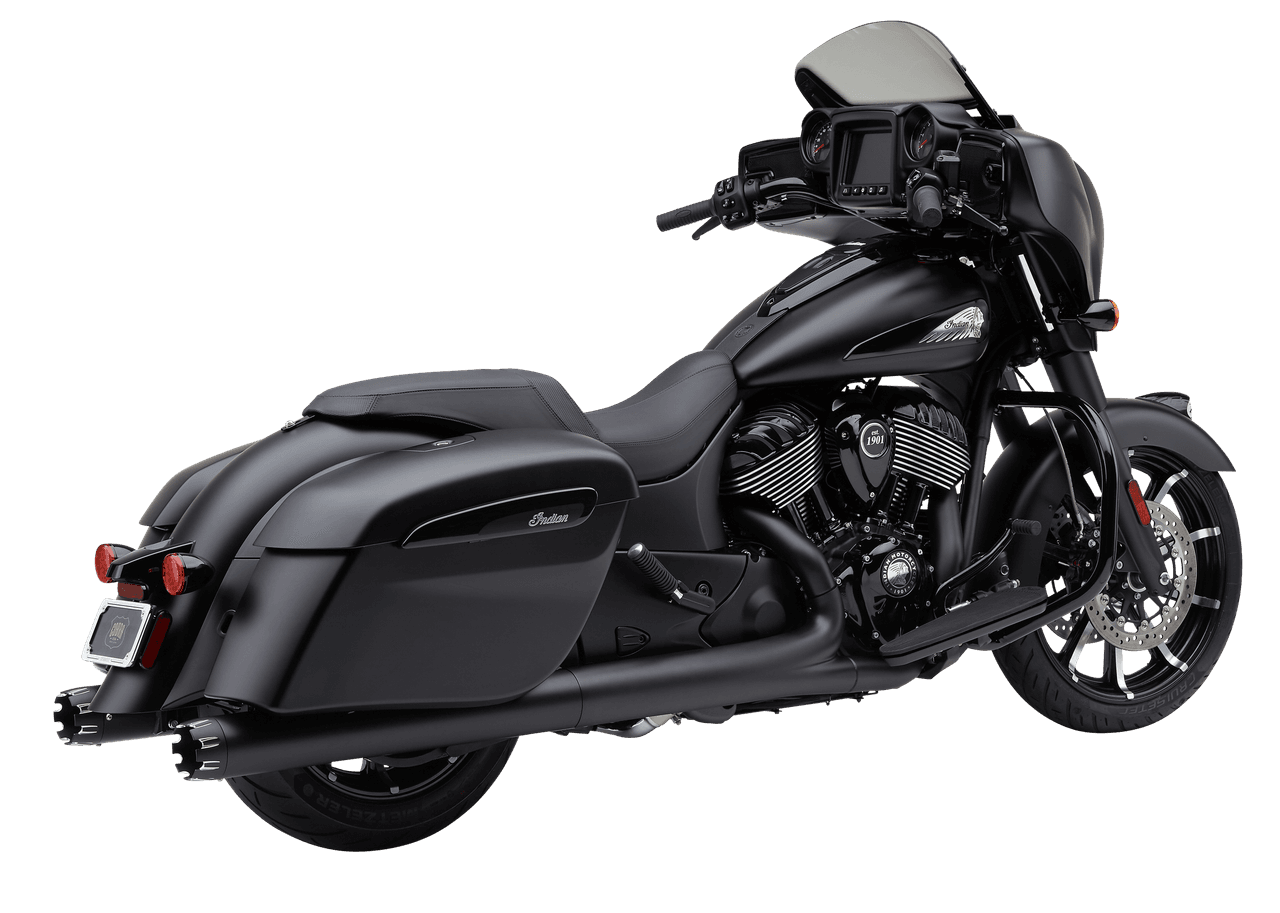 Cobra 4" Nh Dual Cut Slip-Ons Black Indian GEN-1 Bag