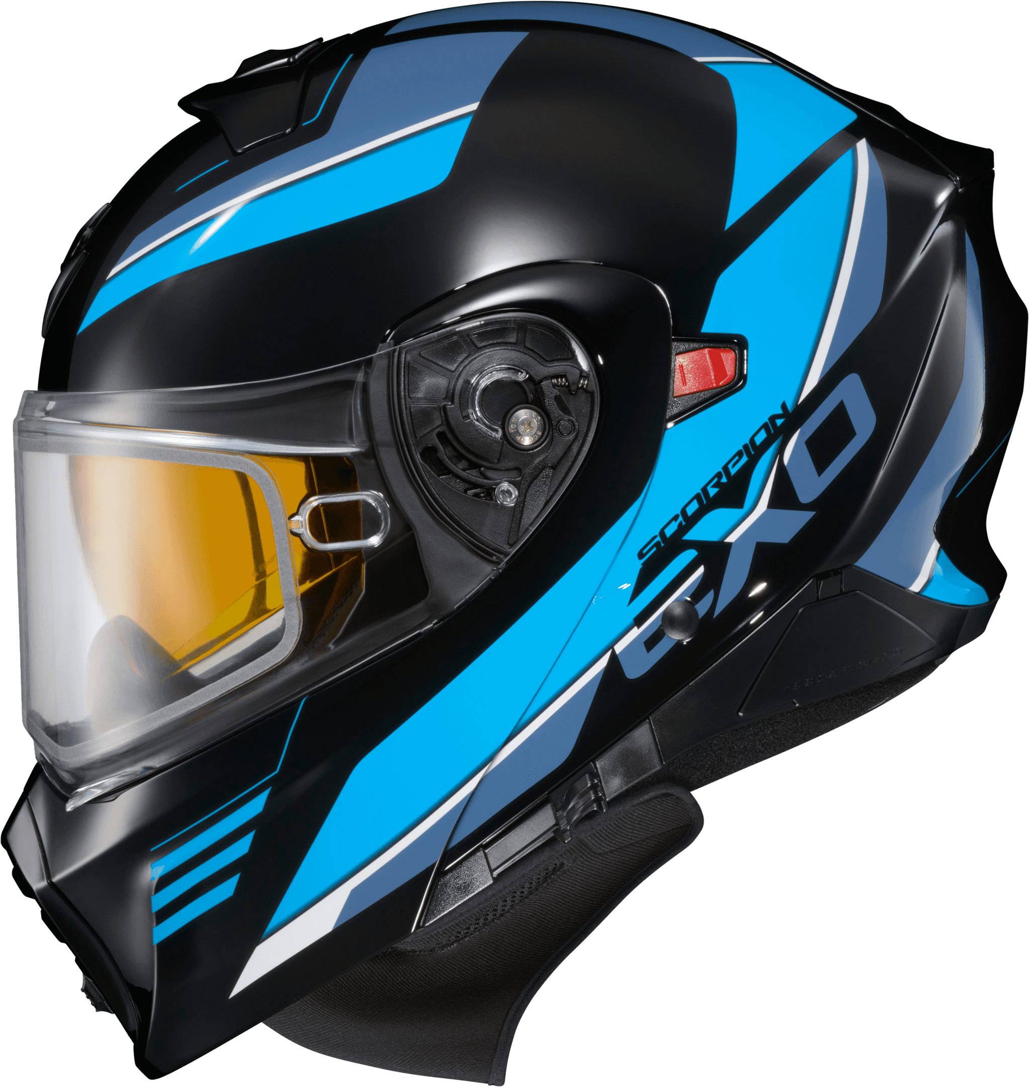Scorpion Exo EXO-GT930 Cold Weather Helmet Modulus Black/Blue SM (Dual Pane)