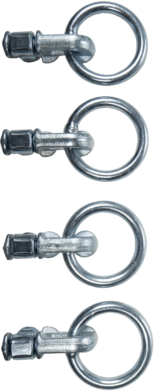 Fire Power Heavy Duty L-Track Connects 4/Pack