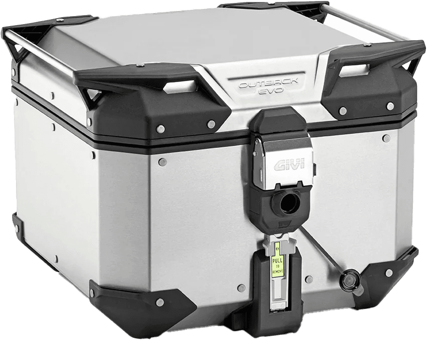 Givi Outback Evo Smart Top Case 42L Silver