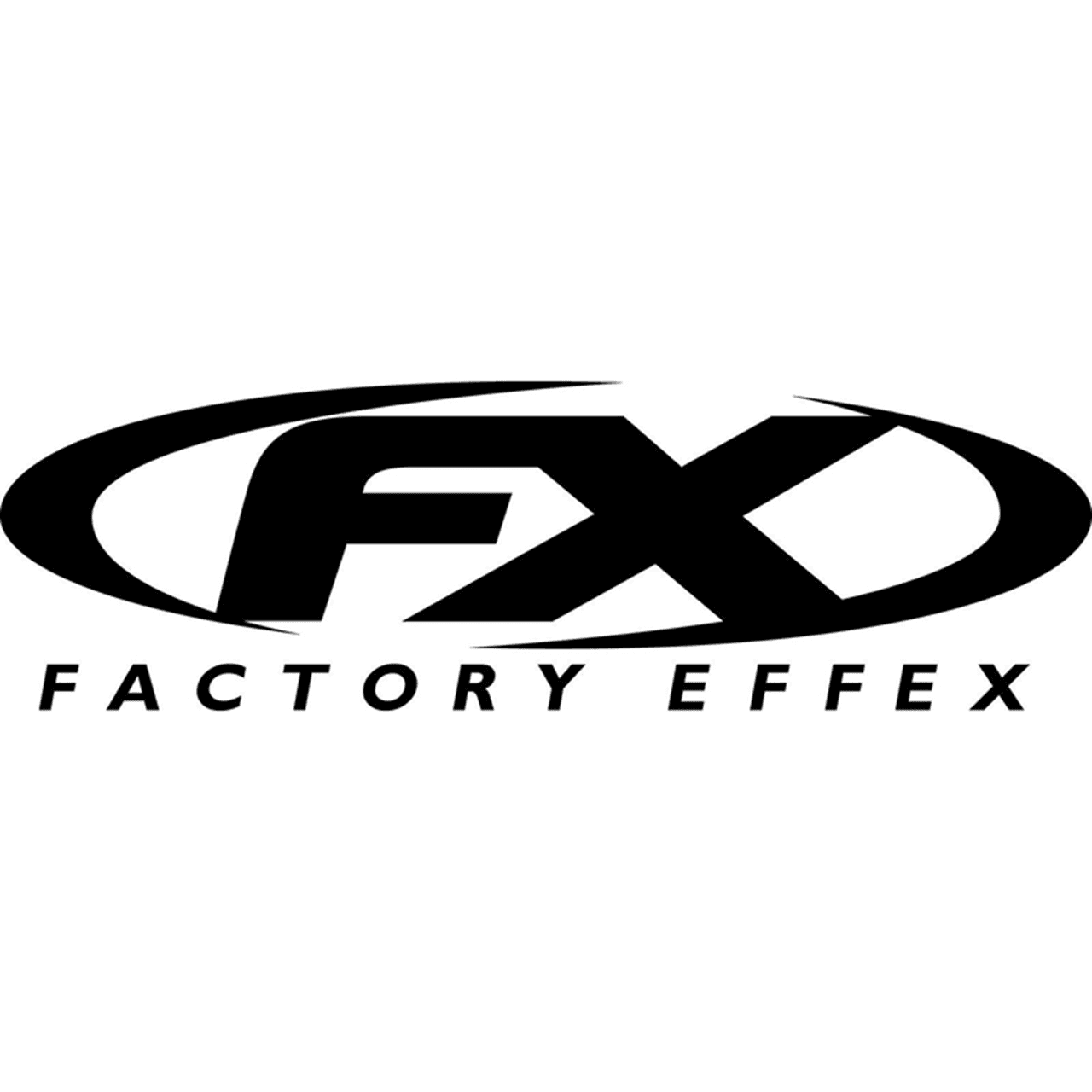 FX 2015 3' DIE-CUT STICKERS FX CORPORATE (BLACK)