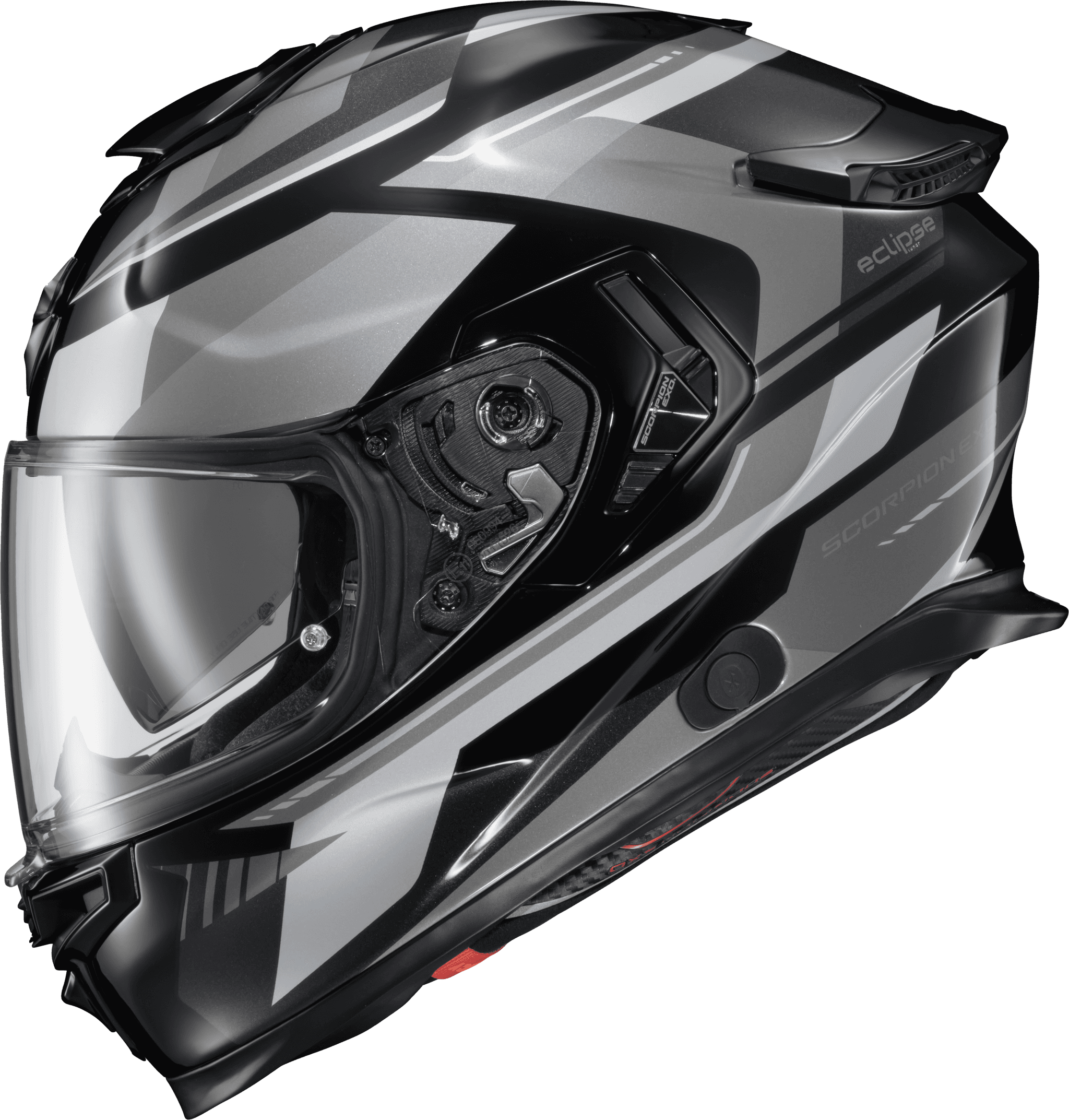 Scorpion Exo Exo-Eclipse Full Face Helmet Lunar White/Black LG
