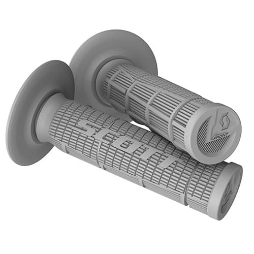 Scott Radial Half Waffle Grips Grey 7/8"