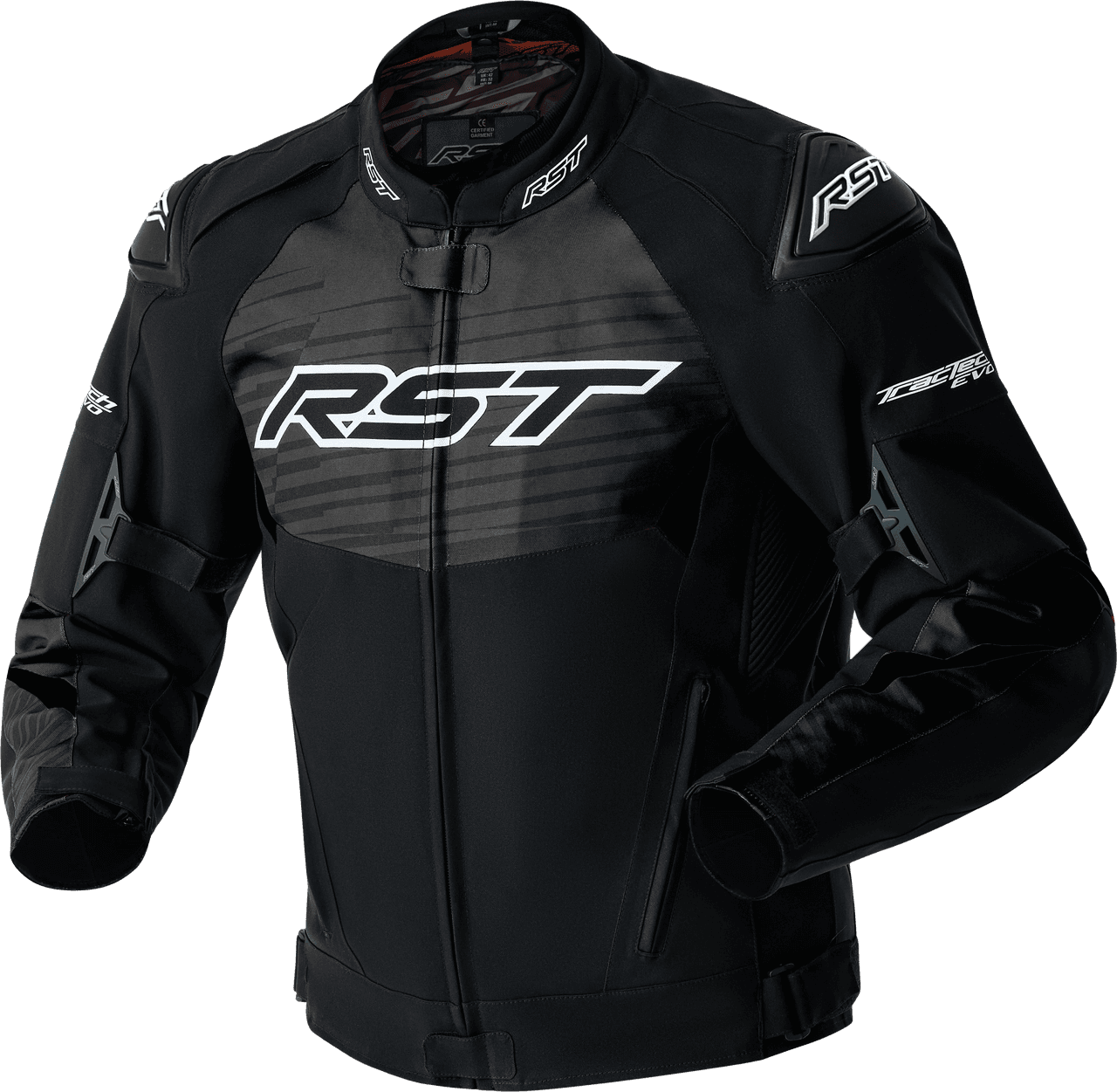 RST Tractech Evo D3O Jacket Black/White Textile SM