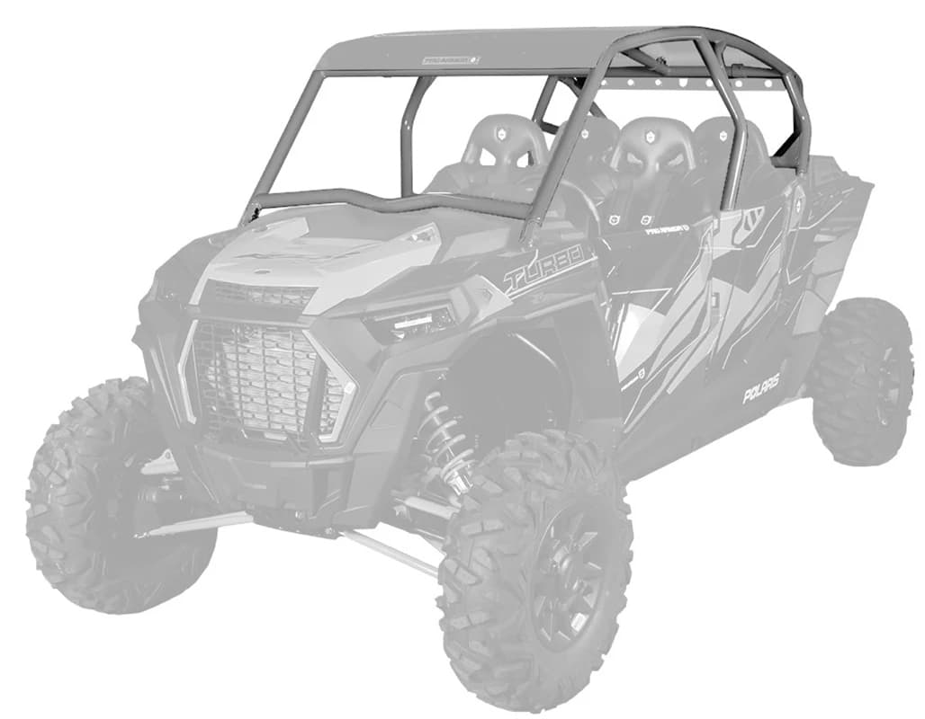 Pro Armor Cab Asylum Cage W/No Intrusion Titanium Matte Metallic