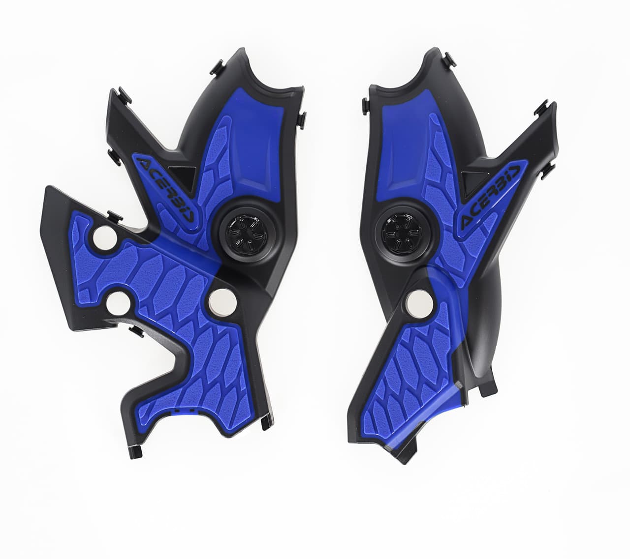 Acerbis X-Grip Frame Guard Black/Blue Yamaha