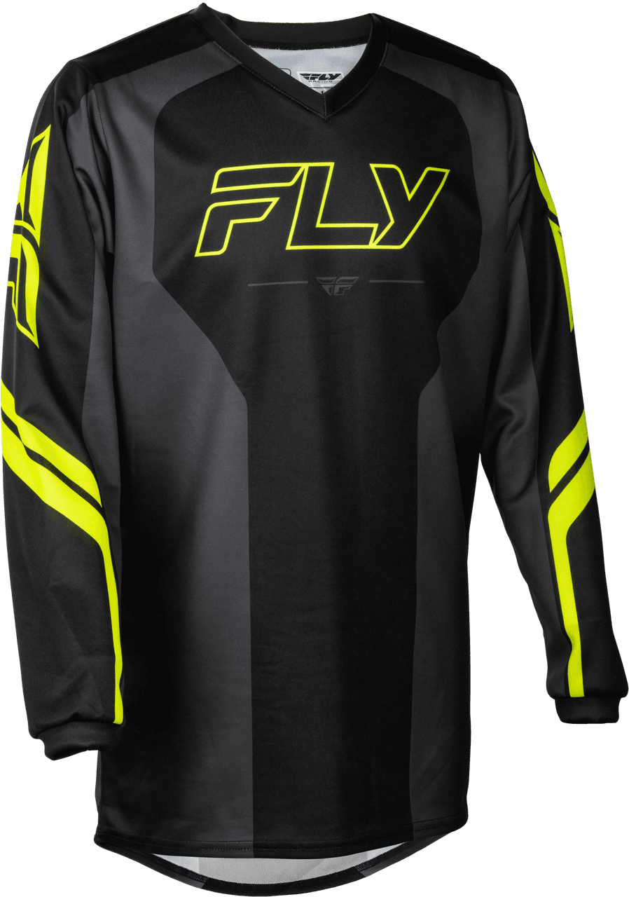 Fly Racing Youth F-16 Raze Jersey Black/Grey YL