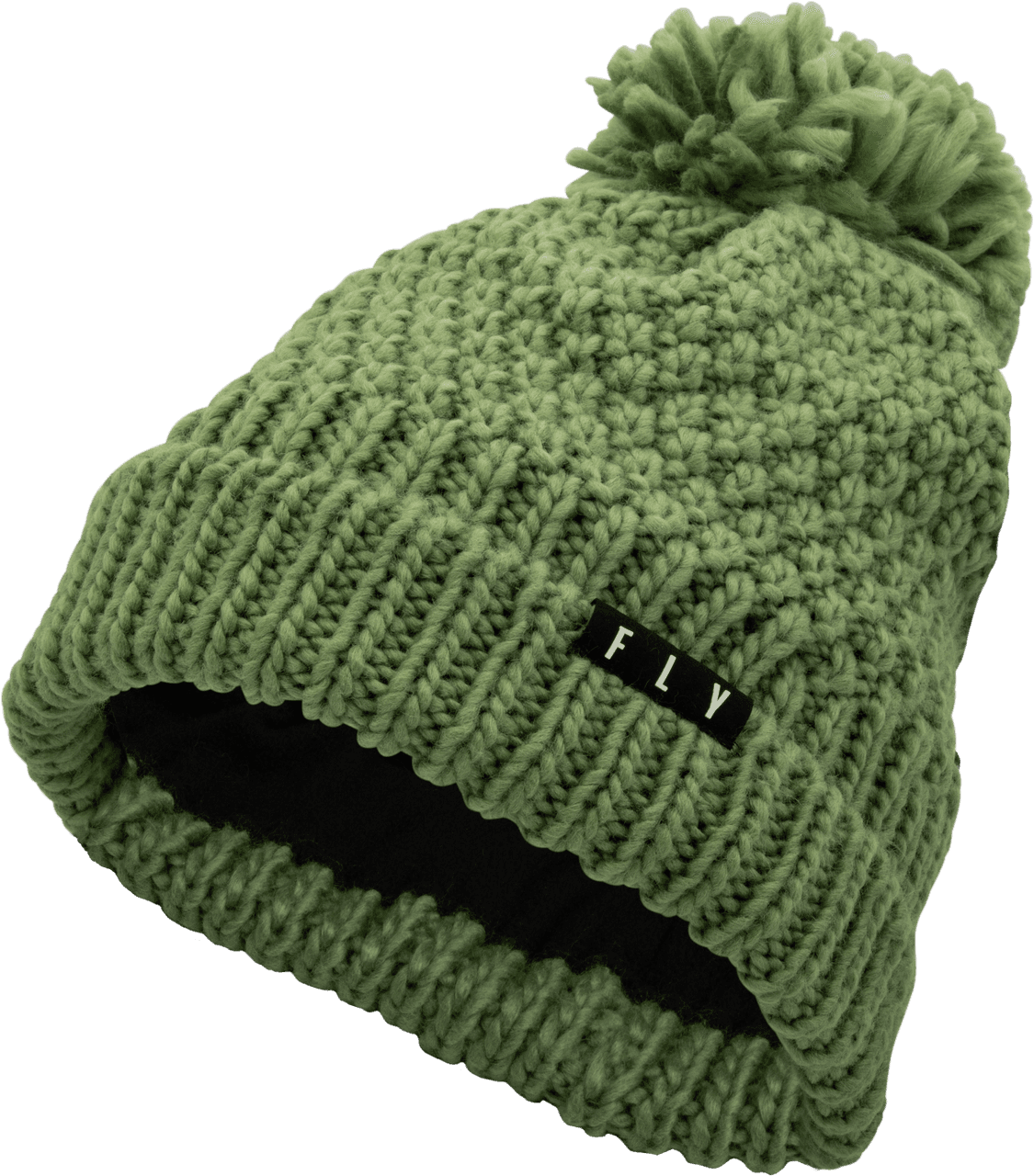 Fly Racing Women'S Fly Anna Pom Beanie Green