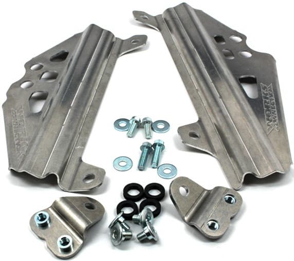 Works Radiator Braces RMZ450