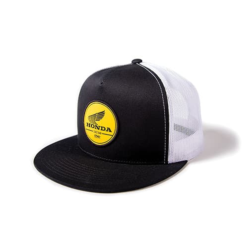 HONDA GOLD LABEL SNAPBACK HAT /BLACK-WHITE (OS)