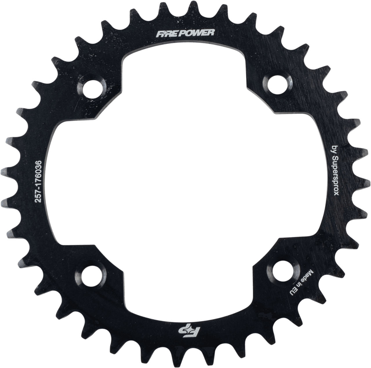 Fire Power Rear Sprocket Steel 36T Black