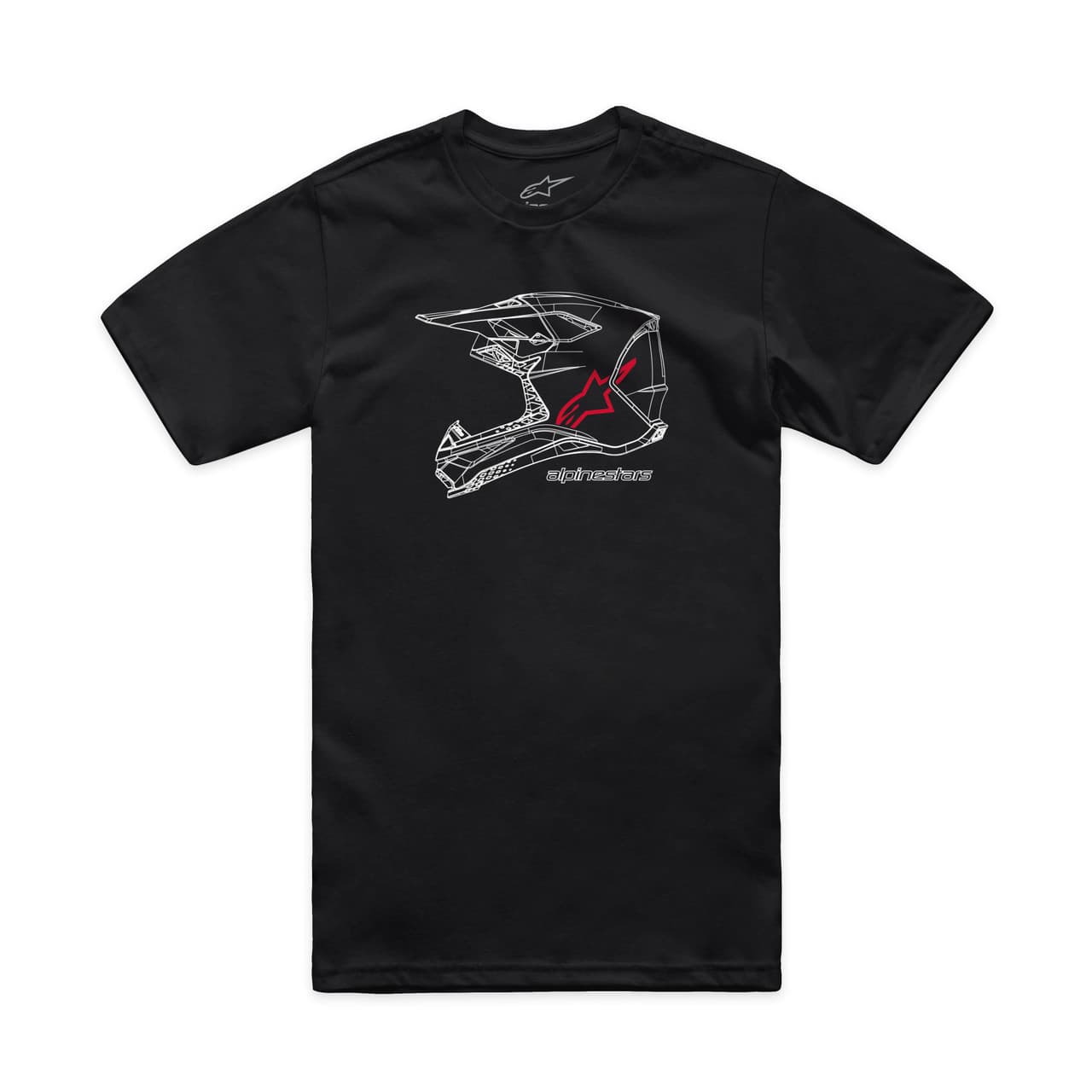 Alpinestars MX Helmet Csf Tee Black 2X