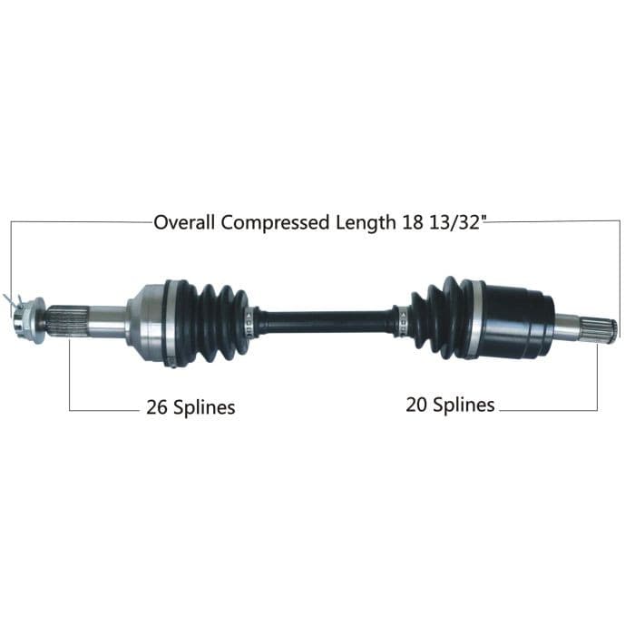 TYTANEUM OE REPLACEMENT CV AXLE HONDA FRONT LEFT