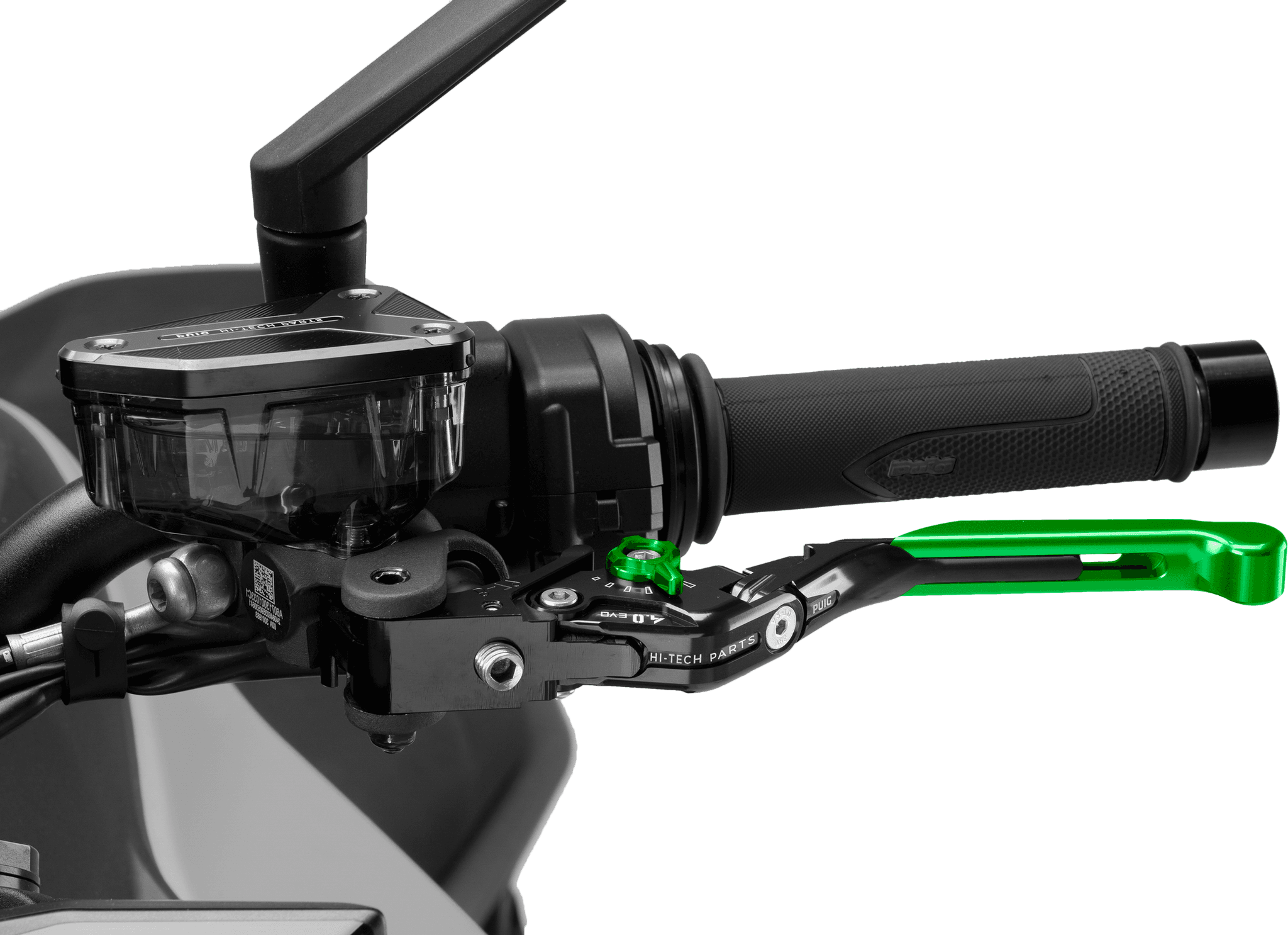 Puig Clutch Lever 4.0 Fold/Extend Green