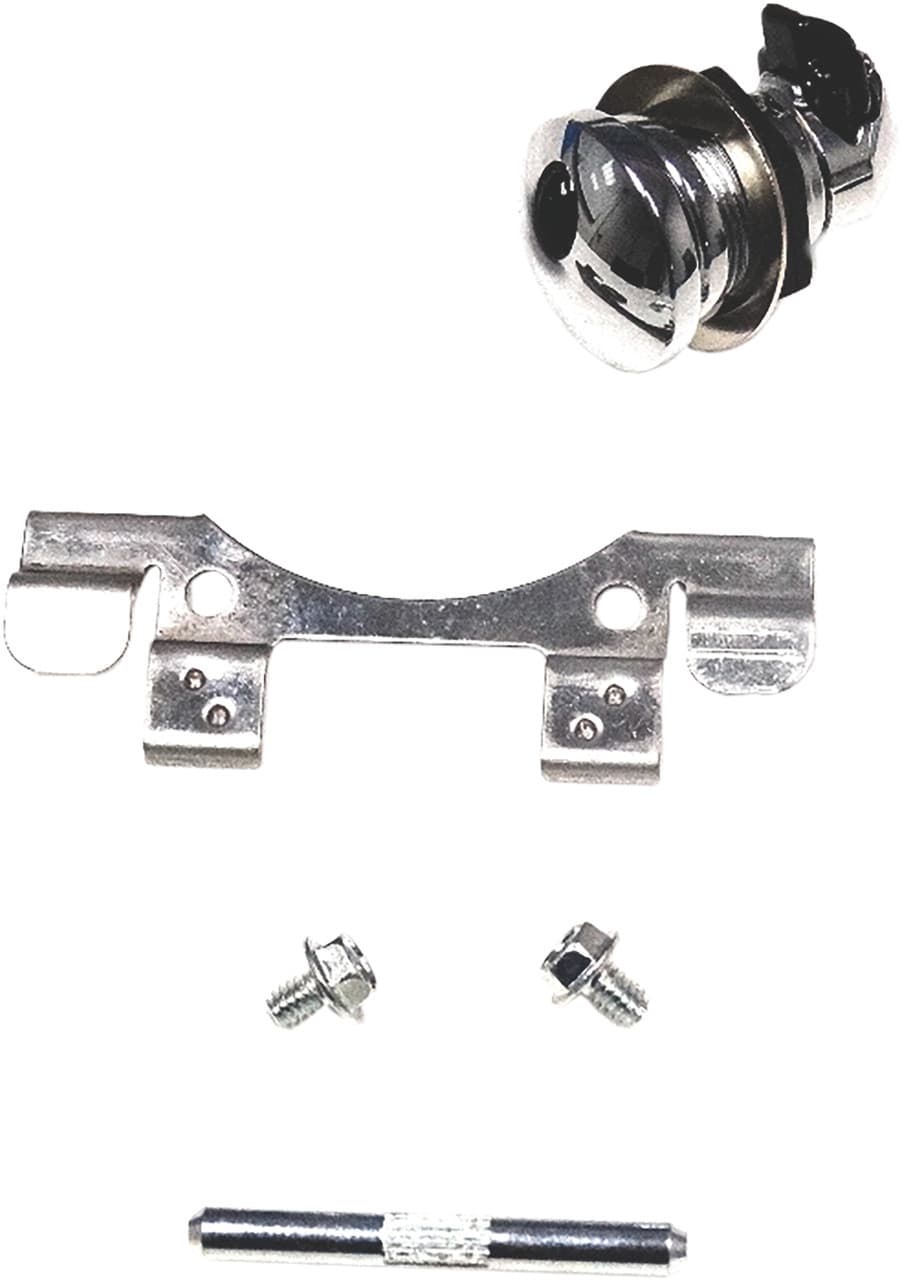 HardDrive Push Button Fuel Door Chrome