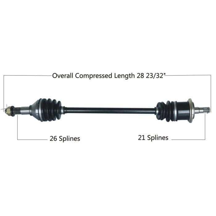 TYTANEUM OE REPLACEMENT CV AXLE CAN-AM FRONT LEFT