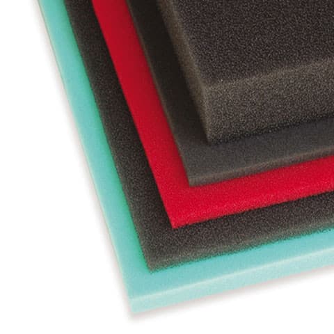 UNI FOAM FILTER SHEET 12" X 16" X 5/8" 65 PPI GREEN FINE FOA