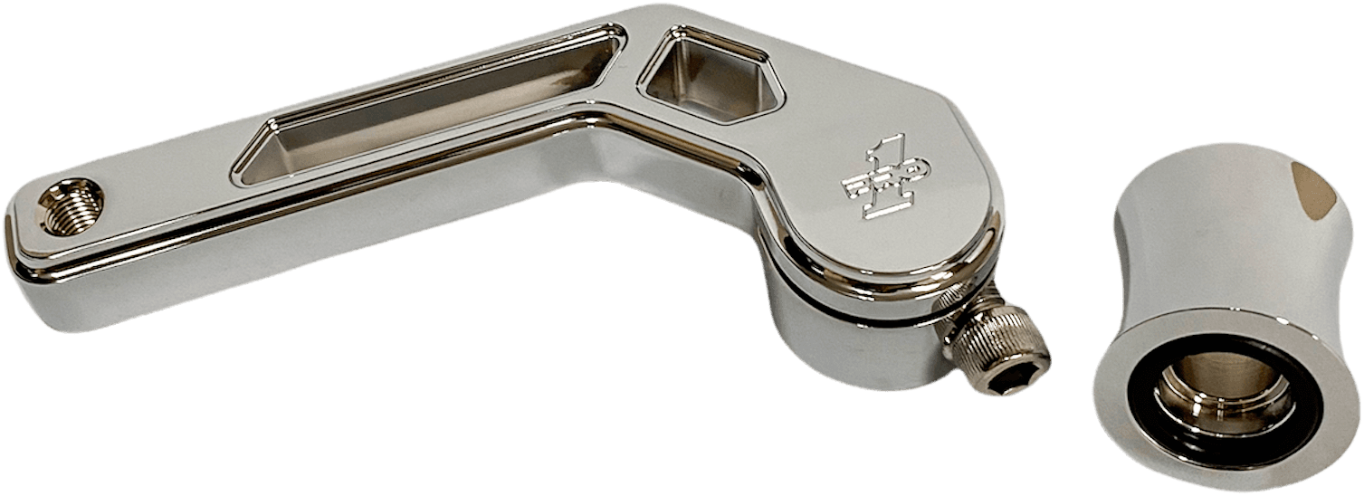 Pro One T-Rex Shorty Shifter Arm Chrm `14-22 Touring