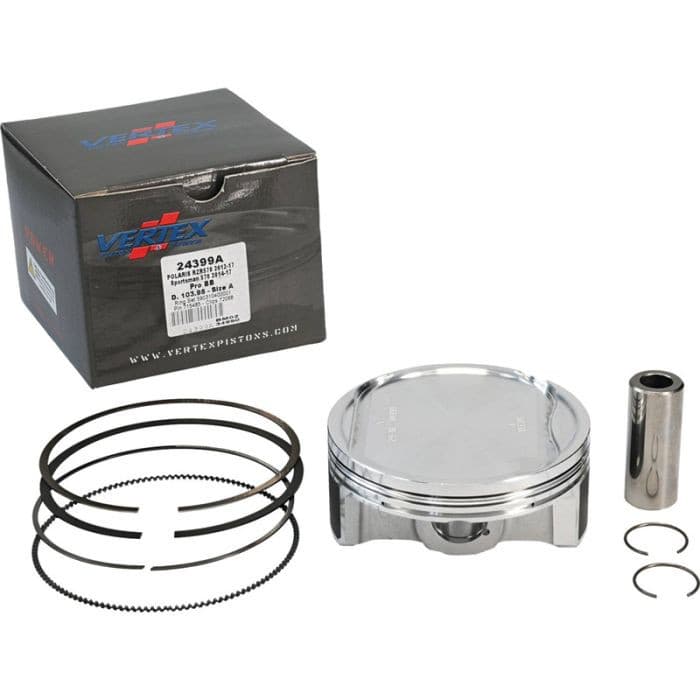 Vertex Forged Big Bore Piston Kit 103.95/+5.00 10.0:1 Polaris