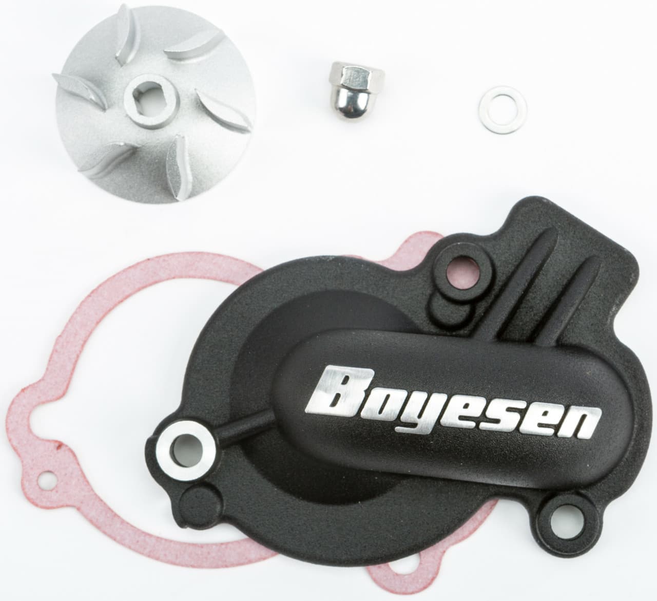 Boyesen Waterpump Cover & Impeller Kit Black KTM/Husqvarna/Gas
