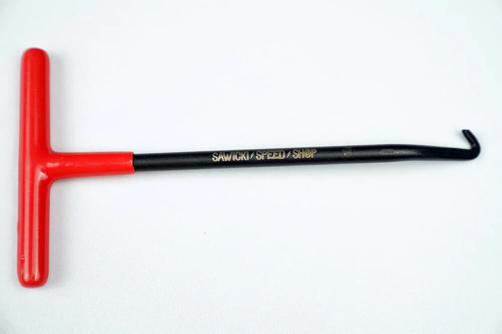Pipe Spring Puller Sawicki Speed Logo Red Handle