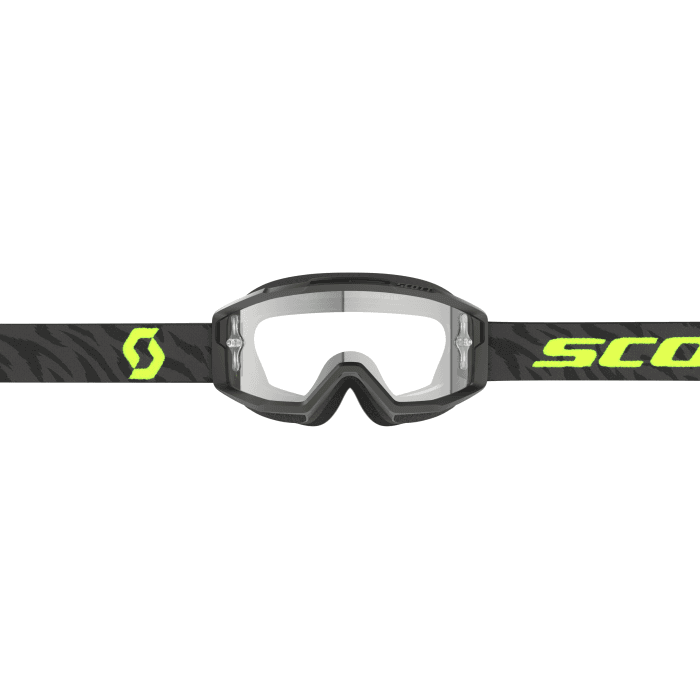 Scott Split OTG Goggle Zebra Black/Ne Yellow Clear Wrk