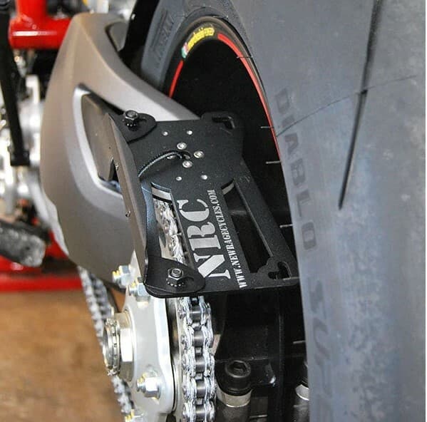 New Rage Cycles Side Mount License Plate Ducati