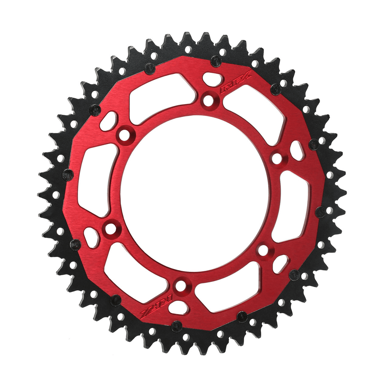 ALUMINUM REAR SPROCKET 51T RED BETA
