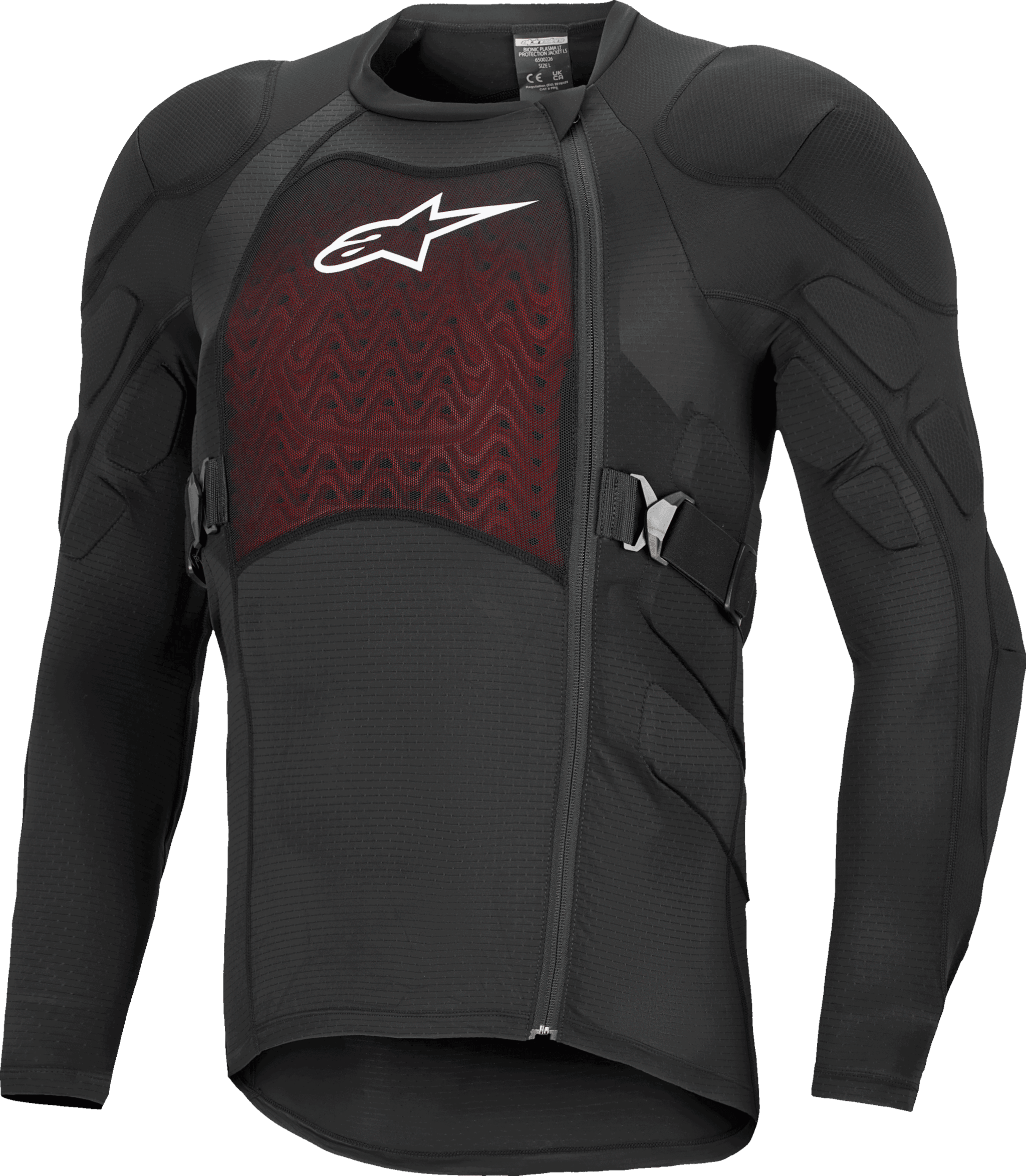 Alpinestars Bionic Plasma LT Protec Jacket Ls Black/White LG