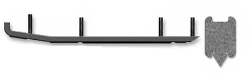 Woodys 8" Competition Carbides Pro Ski/Curve