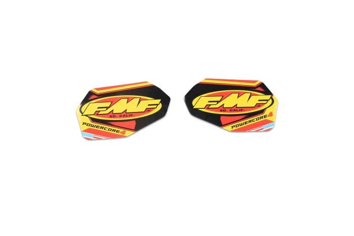 FMF POWERCORE 4 2-PART WRAP LOGO DECAL REPLACEMENT