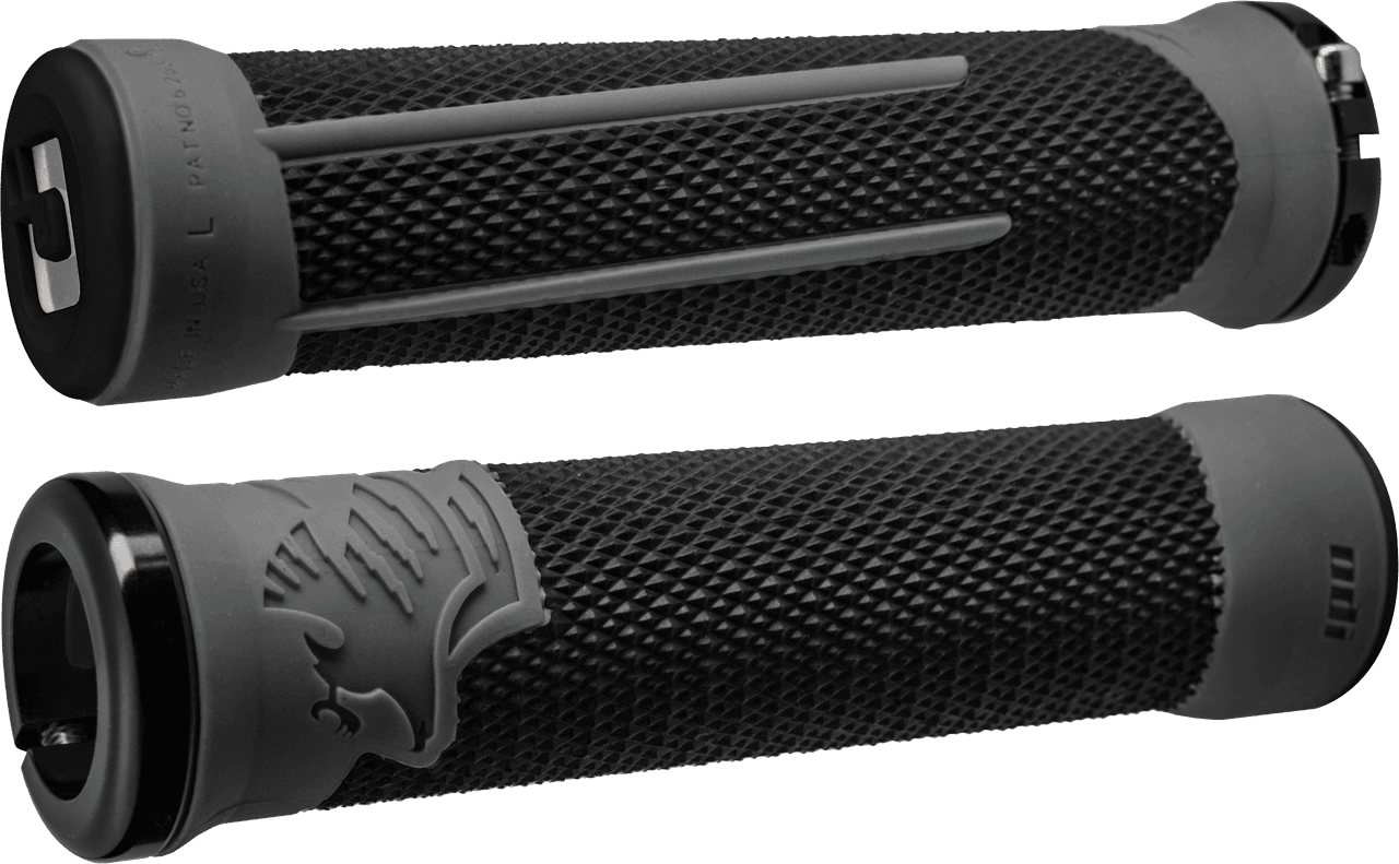 AG-2 MTB/BMX GRIPS BLACK/GRAPHITE W/BLACK