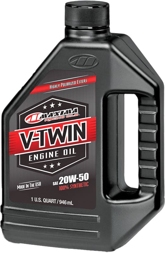 Maxima V-Twin Full Syn Engine Oil 20W50 32OZ