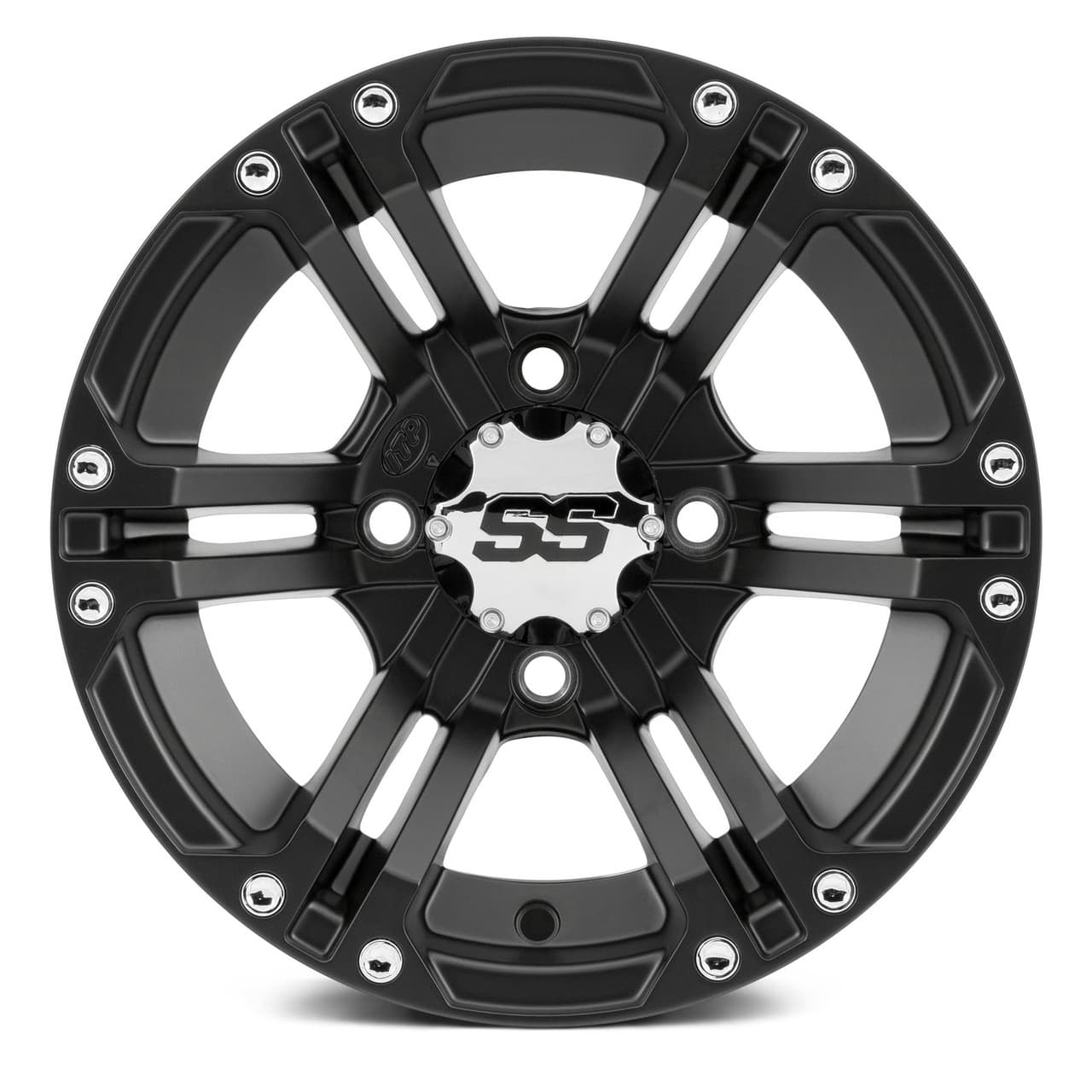 ITP SS ALLOY SS212 14x6 Black (14SS2406BX)