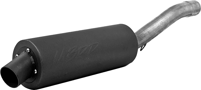 Mbrp Single Slip-On System W/ 4.25" Sport Muffler Black