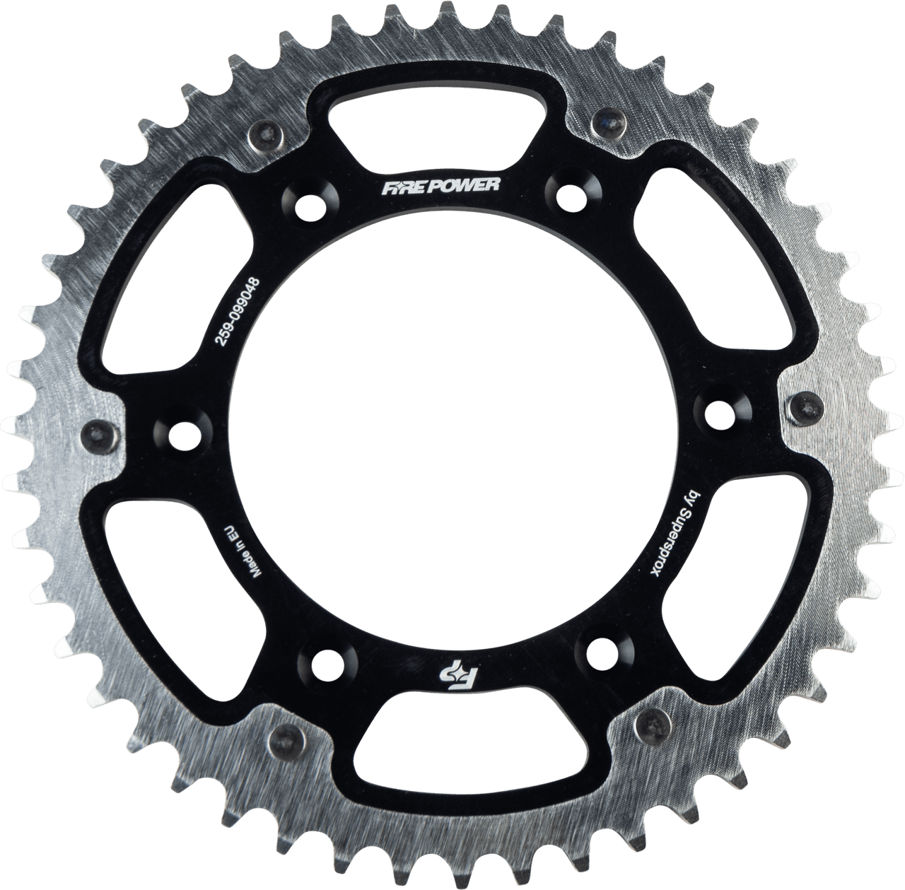 Fire Power Rear Sprocket Hybrid 48T Black/Sil